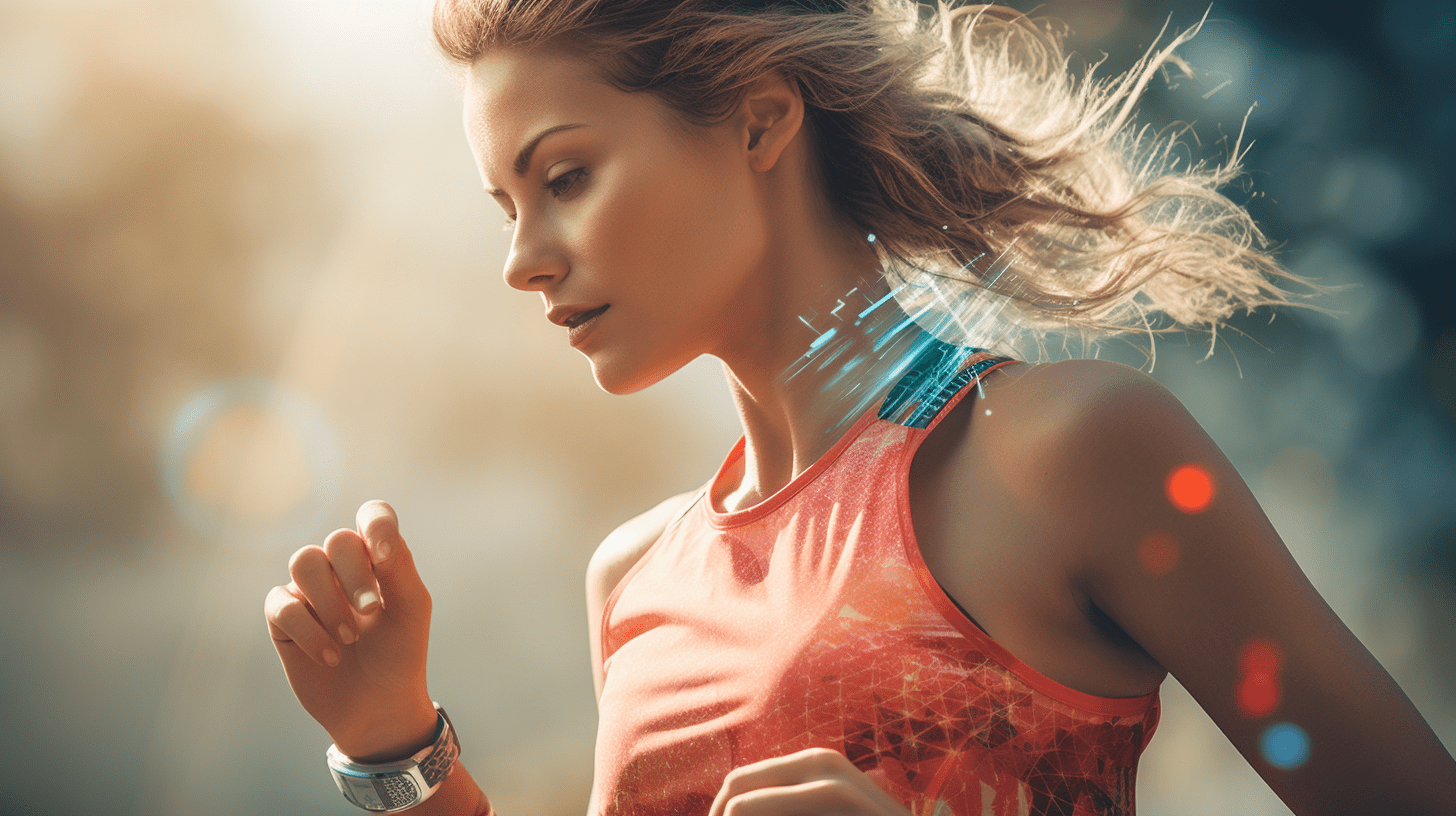 person with diabetes engaged in physical activity