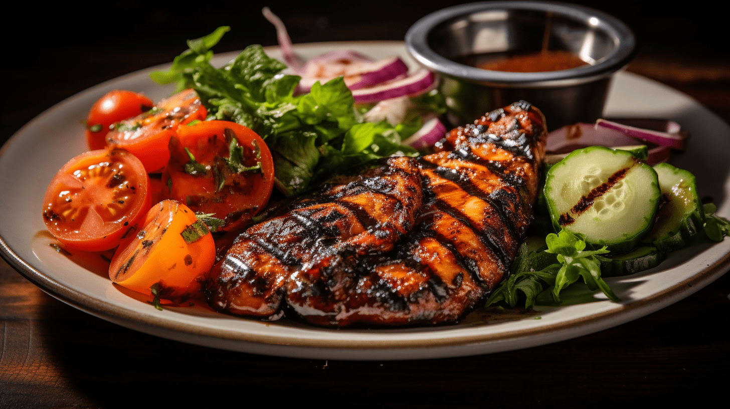 grilled BBQ Ranch Chicken