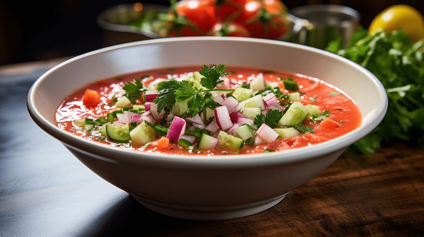 Refreshing Summer Gazpacho for Diabetics