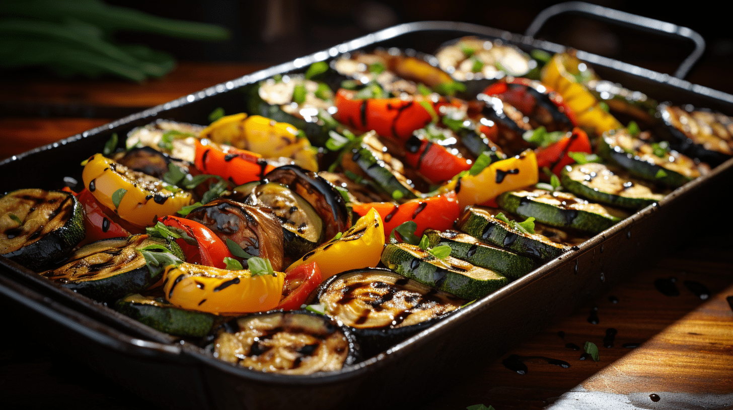 Balsamic Glazed Grilled Veggies – A Diabetic Delight