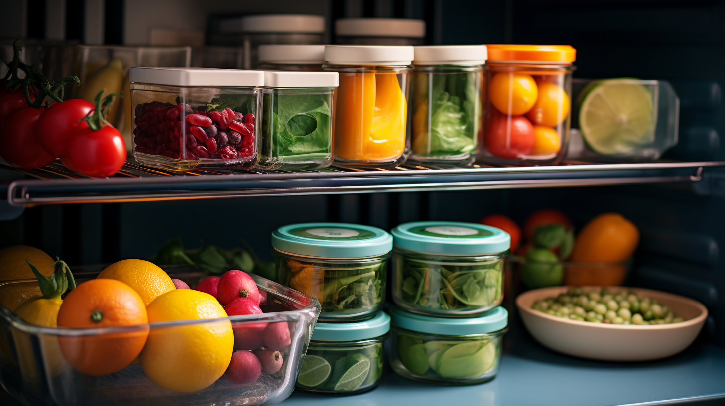 organized refrigerator