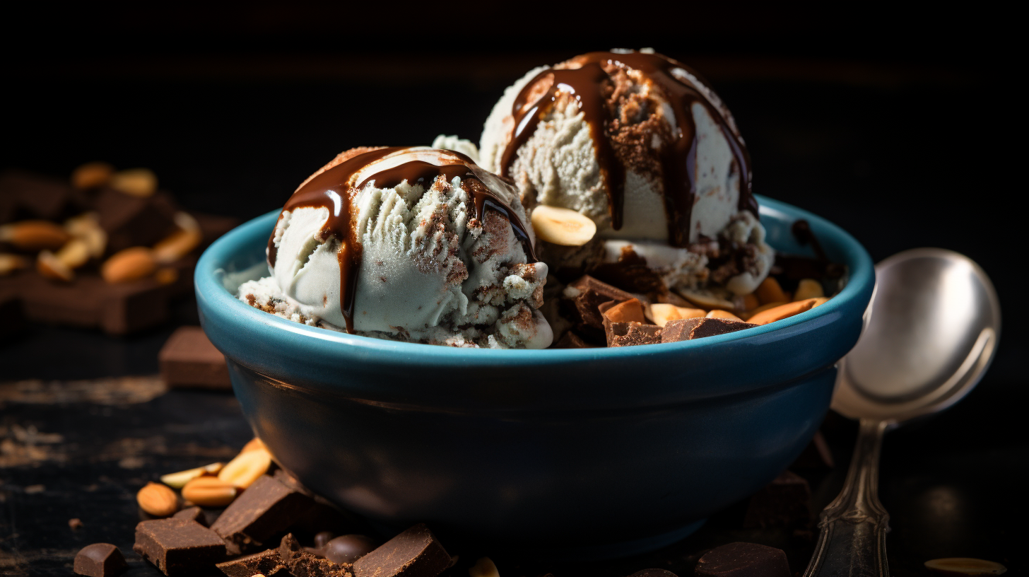 Make the Most Sensational Sugar-Free Mocha Almond Fudge Ice Cream at Home!