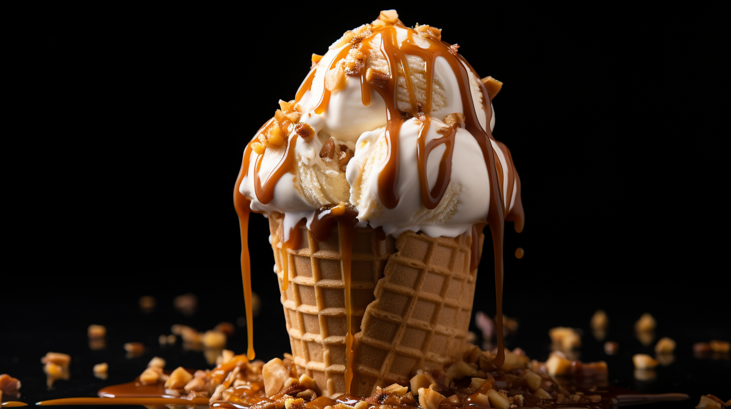 Make the Best Sugar-Free Salted Caramel Ice Cream at Home!