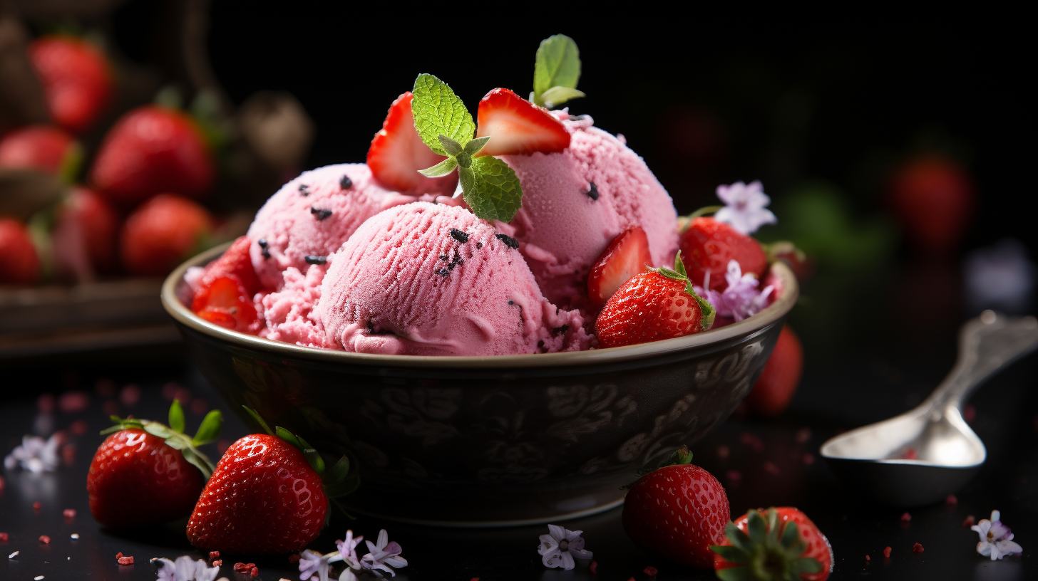 You Won’t Believe This Strawberry Ice Cream Is Sugar-Free!