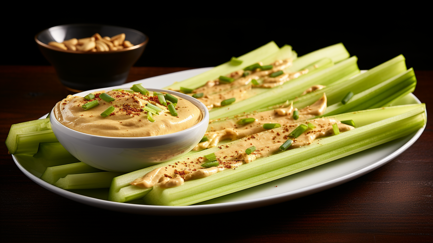 Celery Sticks with Peanut Butter